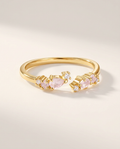 Éclore Ring · Rose Quartz · 18k Gold Vermeil