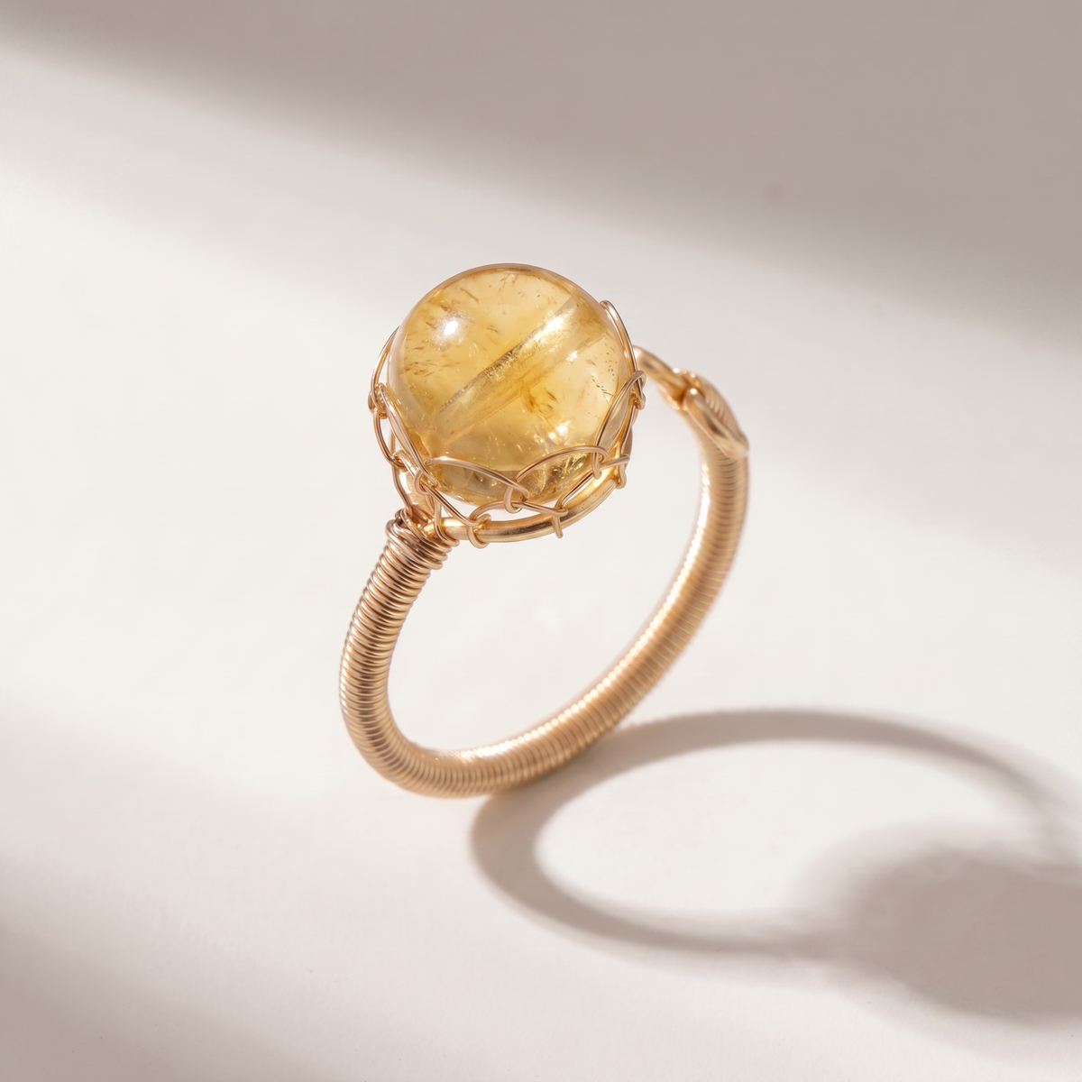 Calla Ring - Citrine