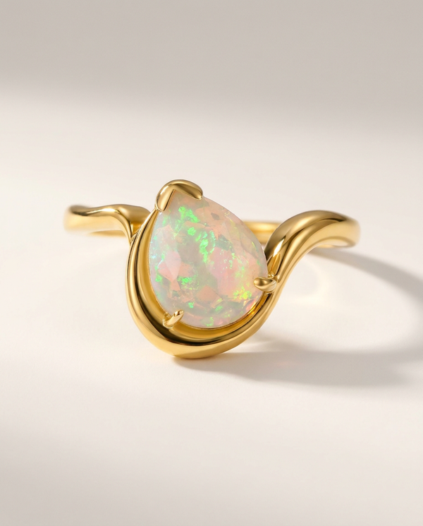 Souffle Ring · Opal