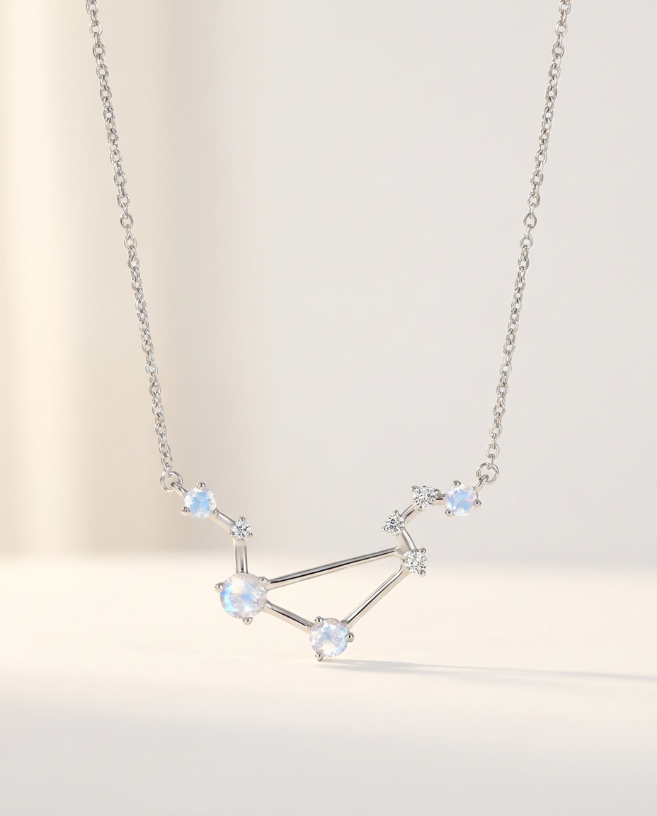 Constellation Fine Necklace · Libra · 925 Sterling Silver