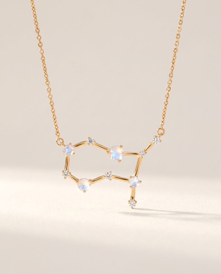 Constellation Fine Necklace · Gemini · 18k Gold Vermeil