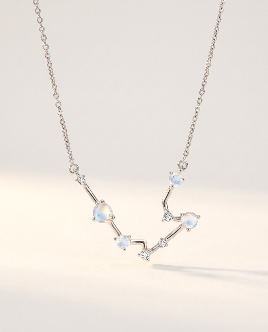 Constellation Fine Necklace · Aquarius · 925 Sterling Silver