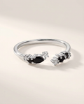 Éclore Ring · Black Onyx · 925 Sterling Silver
