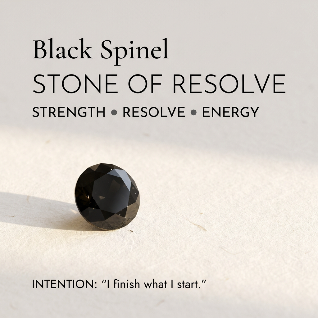 Black Spinel · meaning