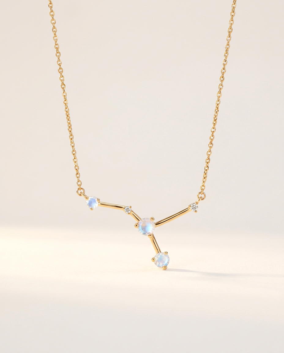 Constellation Fine Necklace · Cancer · 18k Gold Vermeil