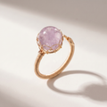 Calla Ring - Light Amethyst