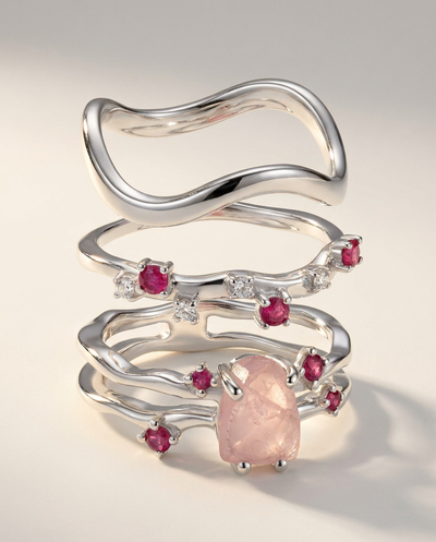 Rose Quartz & Ruby