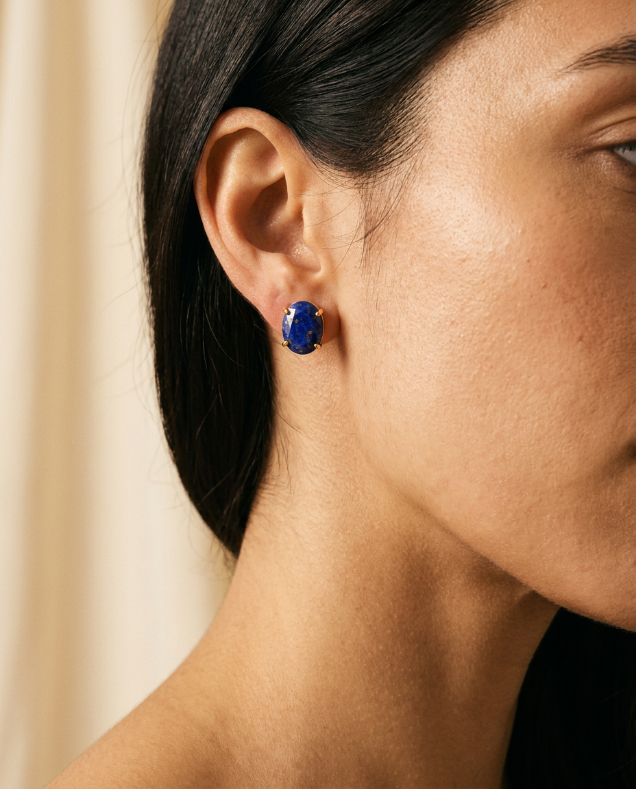 Aurelia Studs · worn
