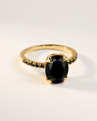 Black Obsidian & Black Spinel