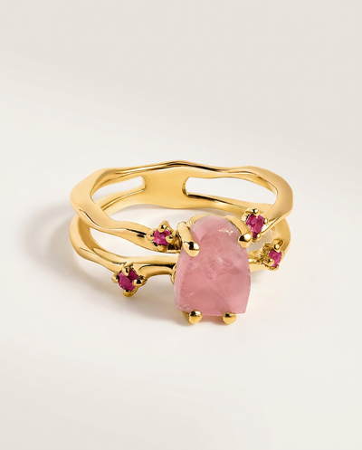 Rose Quartz & Ruby