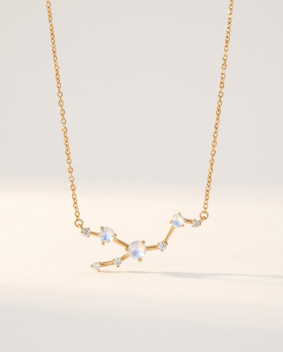 Constellation Fine Necklace · Taurus · 18k Gold Vermeil