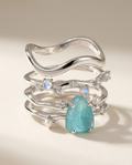 Rivière Trio · Amazonite · 925 Sterling Silver