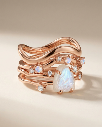 18k Rose Gold Vermeil