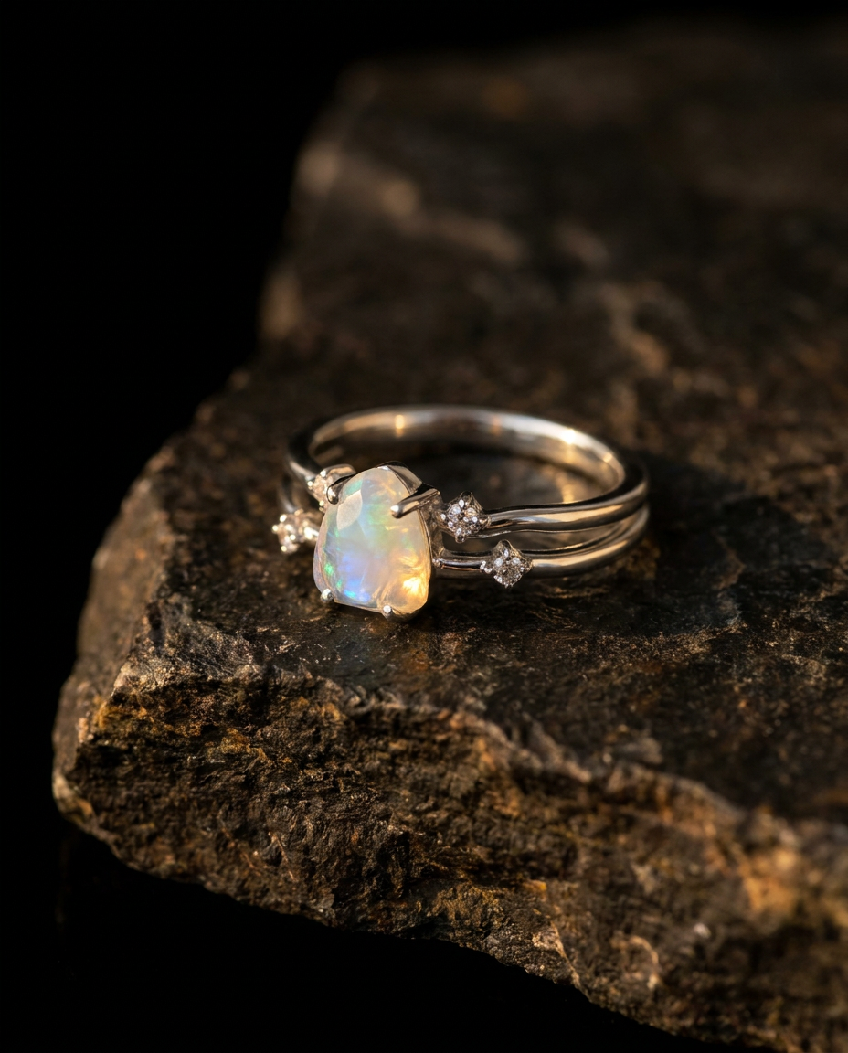 Rivière Ring · onyx
