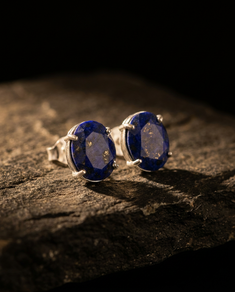 Aurelia Studs · onyx