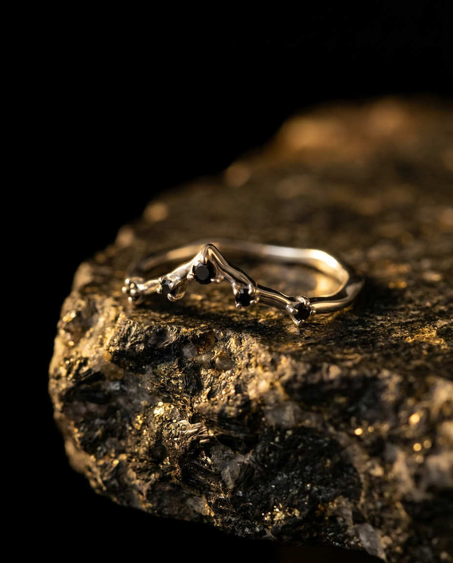 Couronne Ring · onyx