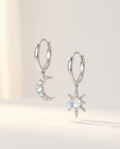 Astre Hoops · 925 Sterling Silver