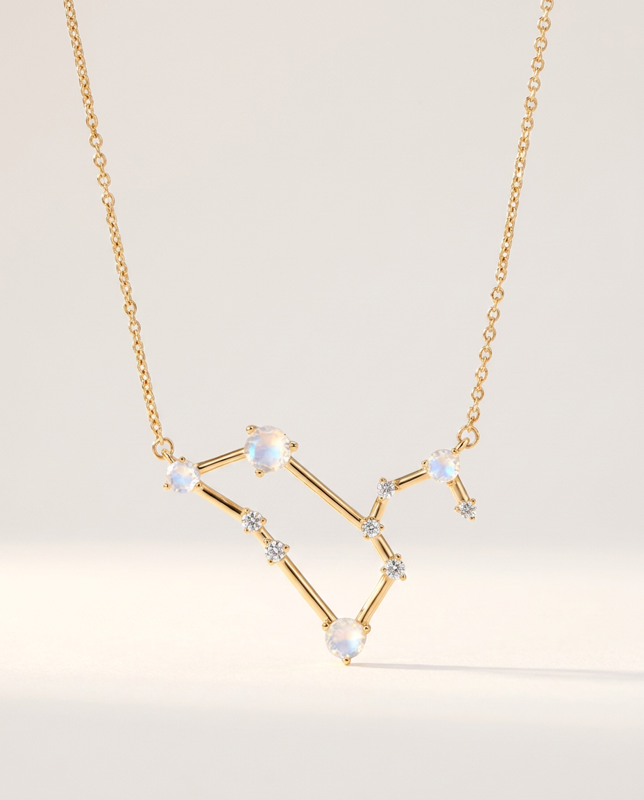Constellation Fine Necklace · Leo · 18k Gold Vermeil