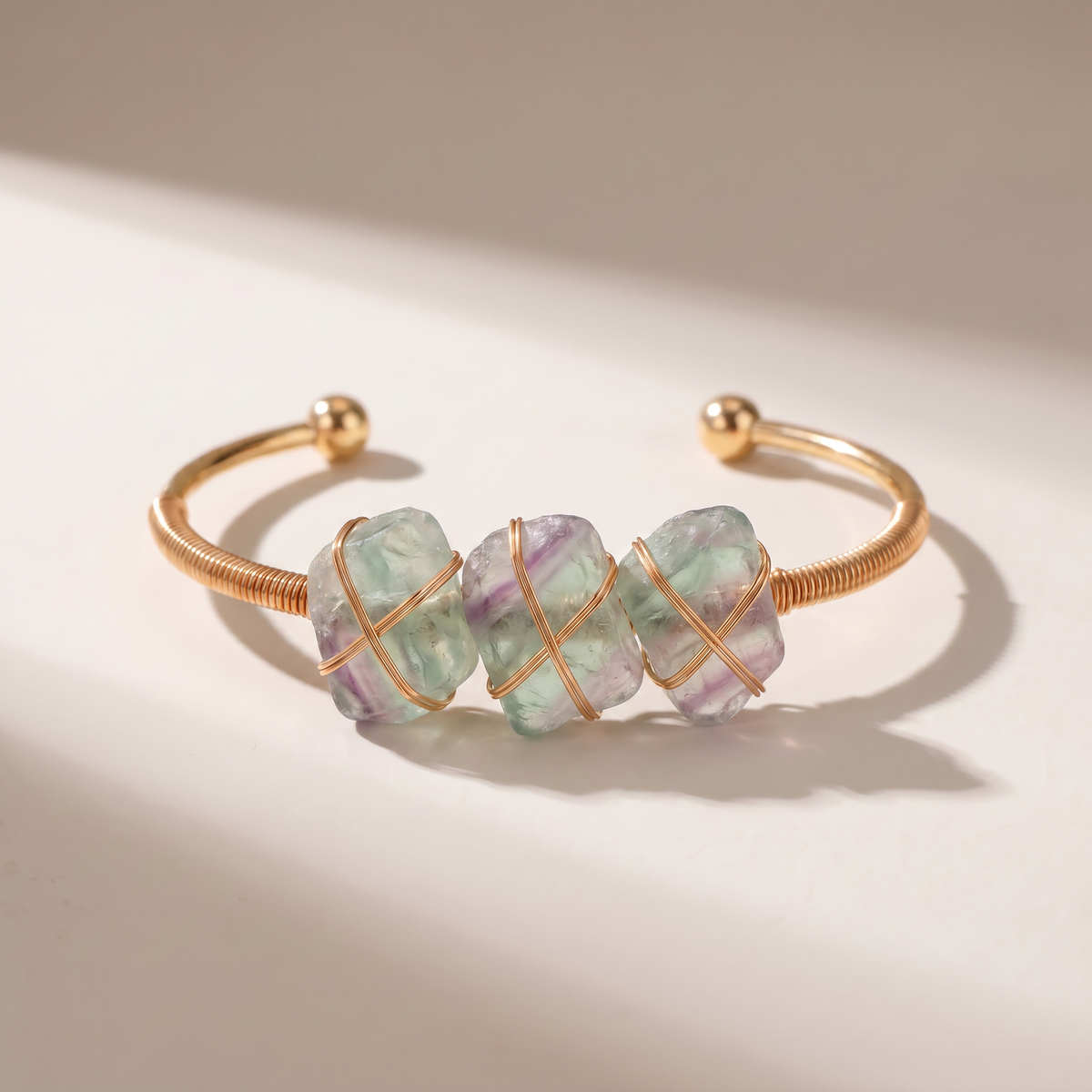 Marlowe Bracelet - Fluorite