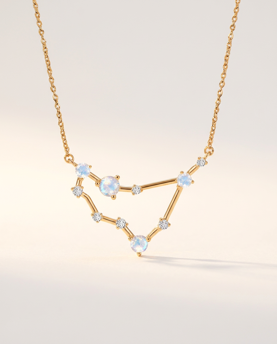 Constellation Fine Necklace · Capricorn · 18k Gold Vermeil